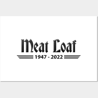 Meatloaf 1947-2022 BAT OUT OF HELL Posters and Art